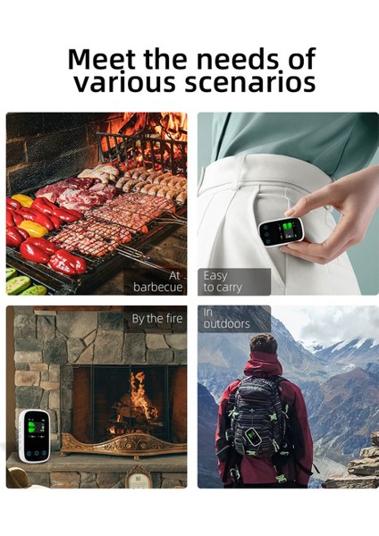 Seyahat Karbon Monoksit Dedektörü Şarj Edilebilir Co Alarmı Taşınabilir Mini Kamp Çadırı Alarmı Renkli Hd Ekranlı, Beyaz (Yurt Dışından) modelleri