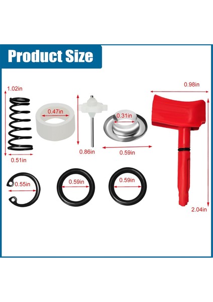 2135-K303 Hava Giriş Takımı Parçaları ve Tetik Tertibatı Ingersoll Rand Için (Yurt Dışından)