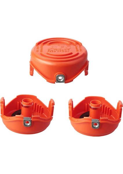 90583594 Black+Decker Sf- 080 GH3000, GH3000R, LST540, LST540B Otomatik Beslemeli Tek Hat Için Yedek Makara Kapağı (3 Paket) (Yurt Dışından)