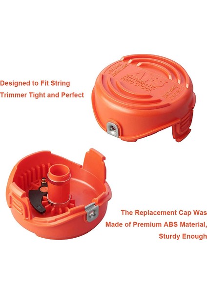 90583594 Black+Decker Sf- 080 GH3000, GH3000R, LST540, LST540B Otomatik Beslemeli Tek Hat Için Yedek Makara Kapağı (3 Paket) (Yurt Dışından) indirimleri