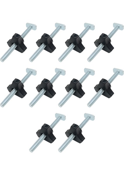 T Ray Cıvataları Topuz Takımı Gönye Ray Kayar Somun T-Kaydırıcı T Yuvası T Cıvatası Ahşap Işleme Aletleri Fikstürleri Alet Takımı (Yurt Dışından)