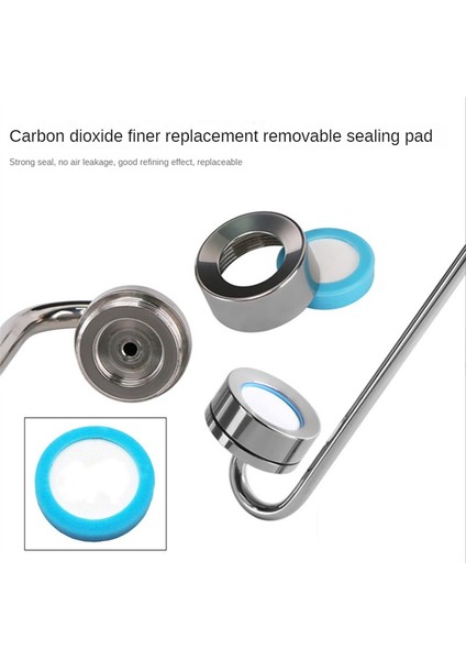 10 Parça Akvaryum Co2 Difüzör Yedek Seramik Disk Co2 Dilim 2cm Karbondioksit Parçaları (Yurt Dışından)