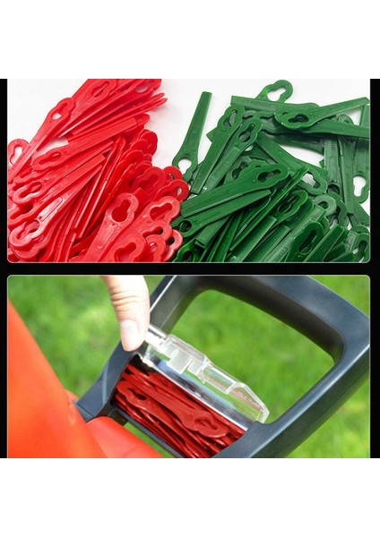 Plastik Çim Biçme Makinesi Bıçağı Veranda Çim Bahçe Biçme Makinesi Giyotin Bıçak Şekli L83 Akülü Çim Biçme Makinesi Için Plastik Düzeltici (Yurt Dışından) indirimleri