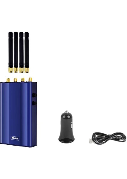4 Anten Gps Sinyal Engelleyici Wifi Kamera Bulucu Gps Konumlandırma ve Izleme Yok Taşınabilir Gps Dedektörü (Yurt Dışından)