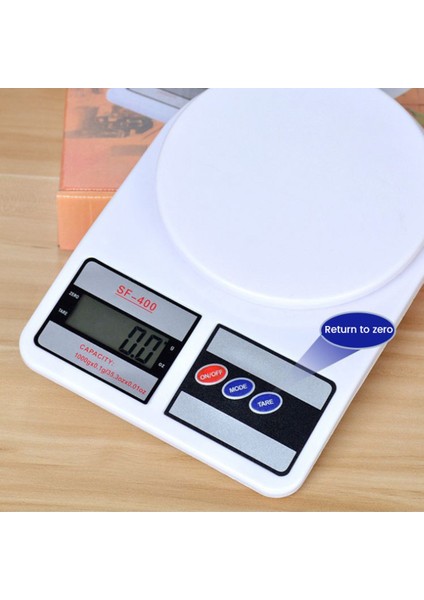 Malzemeler Mutfak Terazisi Ev 10KG Dijital Pişirme Gıda Terazisi (Yurt Dışından)