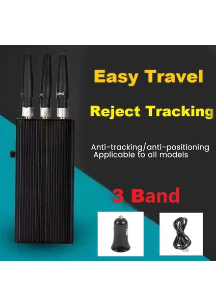 Taşınabilir Gps Sinyal Dedektörü Wifi Kamera Bulucu Gps Konumlandırma Yok Gps + 2g Dedektörü (Yurt Dışından)