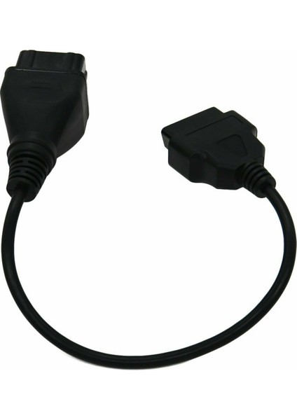 Renault Için Obd2 Konnektörü 12 Pin'den 16 Pin'e Adaptör Tanı Kablosu (Yurt Dışından)