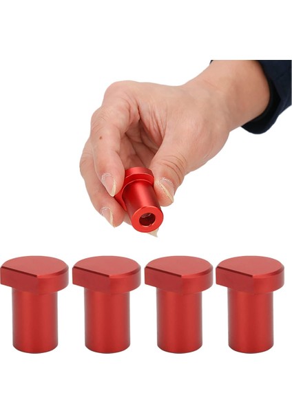 Tezgah Köpekleri, 8 Paket Alüminyum Alaşımlı Tezgah Köpekleri Ağaç Işleme Kelepçesi Mft Masa Durdurucu 3/4 Inç Köpek Deliği Kırmızı (Yurt Dışından) indirimleri