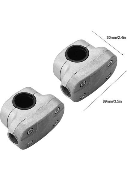 2 Adet Çim Biçme Makinesi Evrensel Saplı Kelepçe Sabit Braket Kelepçesi 26MM 28MM Düzeltici Çalı Kesici Boru Biçme Makinesi (Yurt Dışından)