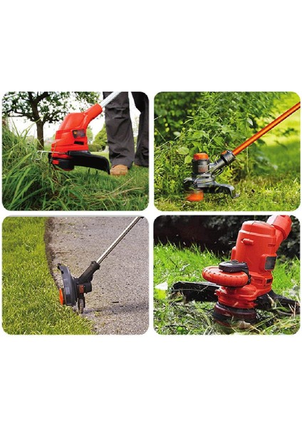 4 Adet Black + Decker Biçme Makinesi Aksesuarları Için Uygun A6486/90583594 Yedek Makara Kapağı (Yurt Dışından)