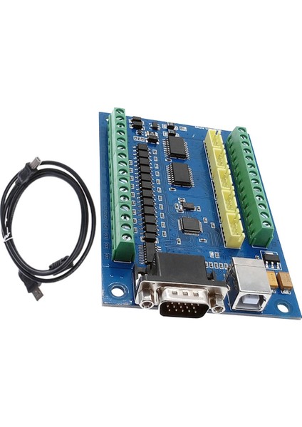 Mach3 USB Cnc 5 Eksen 100KHZ 12-24V Doğrusal Hareket Kontrol Kartı STB5100 Kesme Kartı (Yurt Dışından)