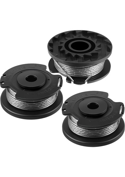 Bosch Easygrasscut 23, 26, 18, 18-230, 18-260, 18-26 Yedek Için 6 Paket F016800569 Iplik Giyotin Makarası ve Hattı (Yurt Dışından)