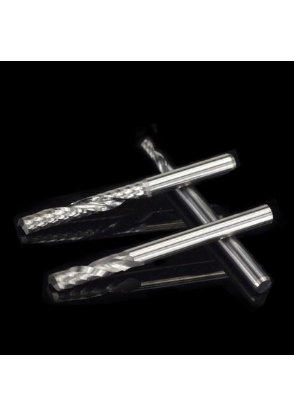 Freze Kesici 10 Adet 3.175MM Şaft Katı Karbür Gravür Uçları Oyma Için Cnc Yönlendirici Uçları Karbür Uç Frezesi (Yurt Dışından) indirimleri