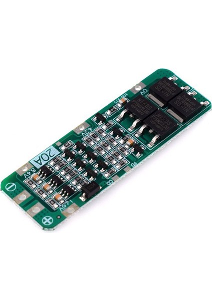 2 Adet 3s 20A Lityum Pil 18650 Şarj Cihazı Pcb Bms Koruma Levhası 18650 Li-Ion Pil Şarj Modülü 11.1V 12V 12.6V (Yurt Dışından)