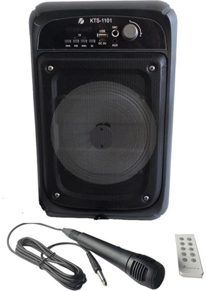 KTS-1101 Mikrofonlu Bluetooth Hoparlör -Uzaktan Kumanda Rgb Bluetoothhoparlör