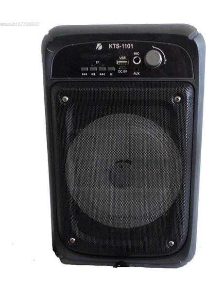 KTS-1101 Mikrofonlu Bluetooth Hoparlör -Uzaktan Kumanda Rgb Bluetoothhoparlör