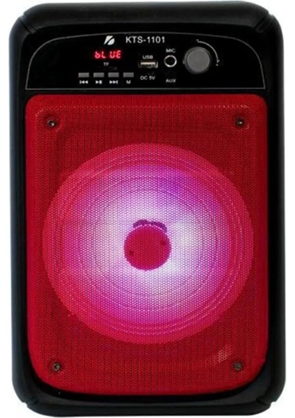 KTS-1101 Mikrofonlu Bluetooth Hoparlör -Uzaktan Kumanda Rgb Bluetoothhoparlör