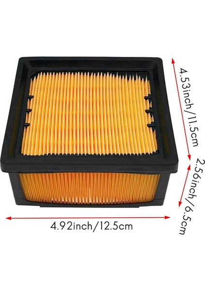 Husqvarna K760 574362301 525470601 Için Hava Filtresi Yedeği, 2 Parça Set (Yurt Dışından)