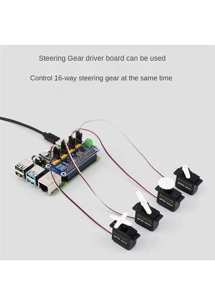 Waveshare WP90 Dijital Servo 2.3kg Güvenilirlik 180° Bakır Diş Dijital Servo Yüksek Tork Motor Kontrolü (Yurt Dışından)