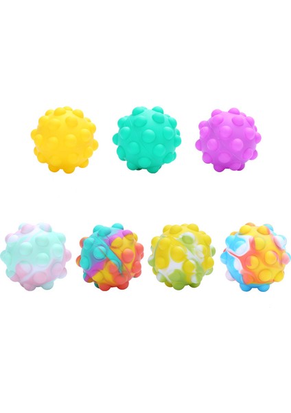 No.92 Tarzı Yeni 3D Fidget Oyuncak Top Pokemon Pikachu Pokeball Oyun Kawaii Pop It Fidget Çocuk Oyuncakları 3D Fidget Oyuncak Top Çocuk Hediye (Yurt Dışından)