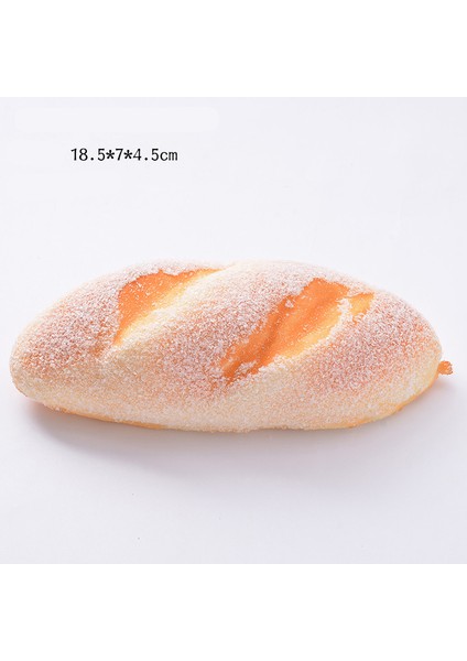 No.24 Tarzı Yumuşak Gıda Yaratıcı Simülasyon Ekmek Tost Donut Yavaş Yükselen Sıkma Oyuncaklar Şaka Insanlar Masaüstü Süsleme (Yurt Dışından)