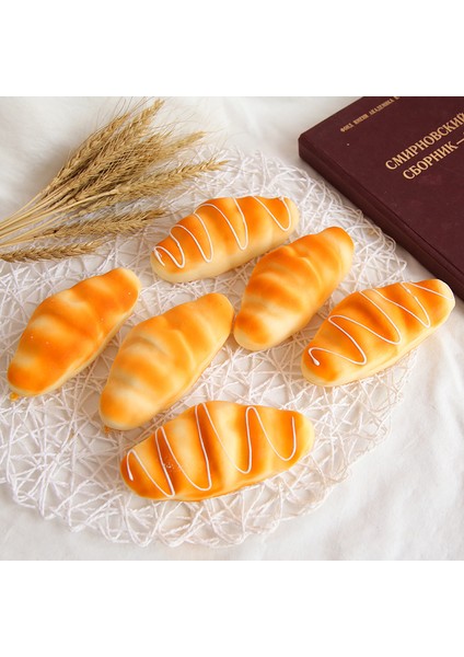 No.23 Tarzı Yumuşak Gıda Yaratıcı Simülasyon Ekmek Tost Donut Yavaş Yükselen Sıkma Oyuncaklar Şaka Insanlar Masaüstü Süsleme (Yurt Dışından)