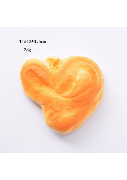 No.15 Tarzı Yumuşak Gıda Yaratıcı Simülasyon Ekmek Tost Donut Yavaş Yükselen Sıkma Oyuncaklar Şaka Insanlar Masaüstü Süsleme (Yurt Dışından)