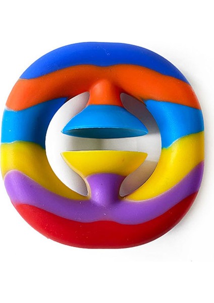 E Stili Basit Sıkıştırma Fidget El Oyuncakları -Anksiyete Silikon Fidget Duyusal Oyuncak Brinquedos (Yurt Dışından)