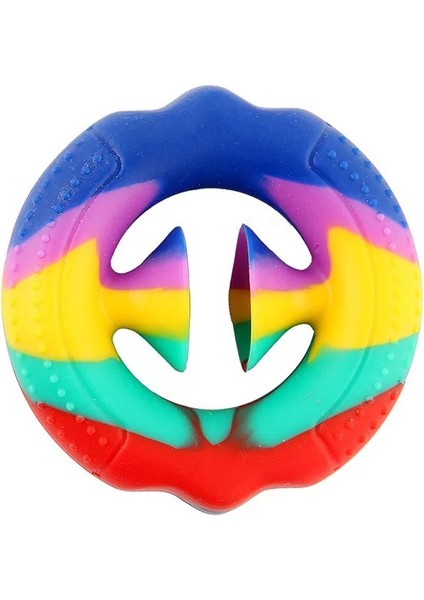 E Stili Basit Sıkıştırma Fidget El Oyuncakları -Anksiyete Silikon Fidget Duyusal Oyuncak Brinquedos (Yurt Dışından)