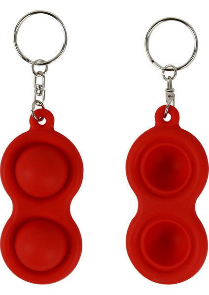 Kestane Tarzı Sekiz Gezegen Basit Dimple Pop Fidget Duyusal Oyuncak Anahtarlık Tahtası Anksiyete Oyuncak Çocuklar Için (Yurt Dışından)