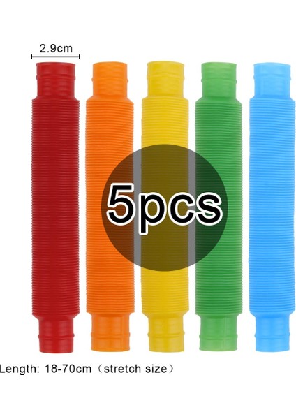 5 Adet 2.9 R Tarzı Pcs Mini Pop Tüpler Duyusal Oyuncaklar Adhd Hareket Sıkıştırma Kaygı ve Giderme Eğitici Çocuk Oyunları Komik Ler (Yurt Dışından)