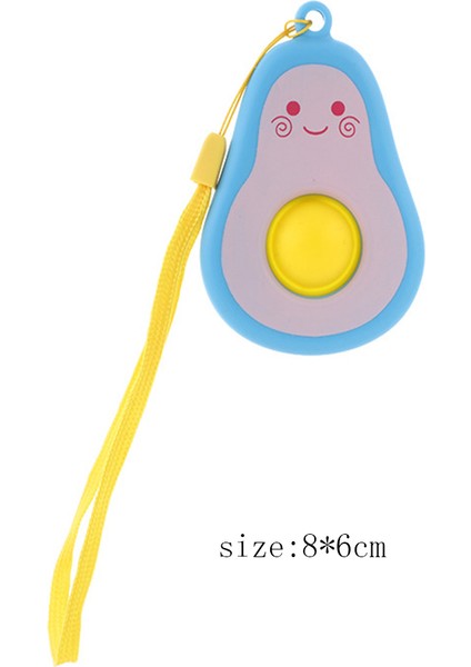 No.23 Tarzı Sekiz Gezegen Basit Dimple Pop Fidget Duyusal Oyuncak Anahtarlık Tahtası Anksiyete Oyuncak Çocuklar Için (Yurt Dışından)