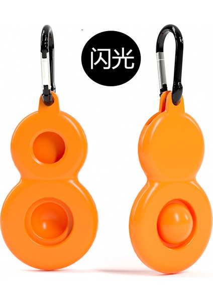 Kabak Turuncu Tarzı Yeni Pop Fidget Oyuncakları Renkli Oyuncakları Çocuklar Için Duyusal Oyuncaklar I Hafifletmek Için Ahtapot Anahtarlık (Yurt Dışından)