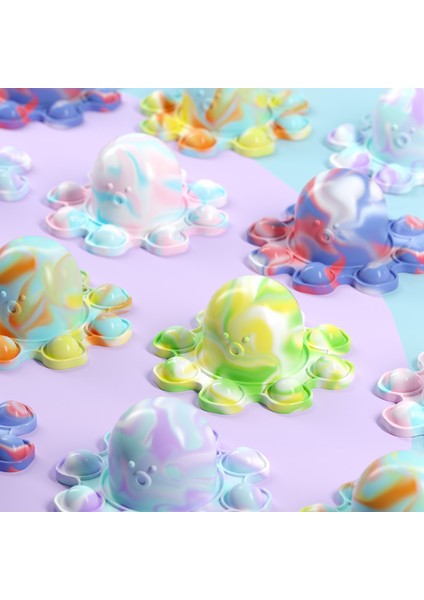 Kabak Turuncu Tarzı Yeni Pop Fidget Oyuncakları Renkli Oyuncakları Çocuklar Için Duyusal Oyuncaklar I Hafifletmek Için Ahtapot Anahtarlık (Yurt Dışından) modelleri