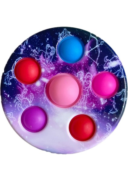 Rastgele 1 Stil Parmak Itme Kabarcıklı Müzikli Pop It Anime Kawaii Gezegen Topu Sekiz Okyanus Oyuncak (Yurt Dışından) fırsatları