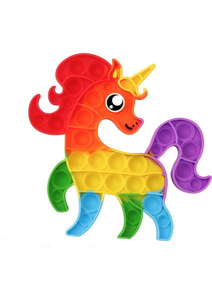 No.2 Tarzı Çocuklar Için Pop Kawaii Fidget Oyuncaklar - Basma Kabarcık Paketi - Basit Dimple Dinozor Unicorn Hediye (Yurt Dışından)