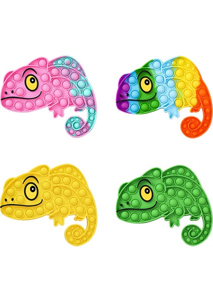 No.2 Tarzı Çocuklar Için Pop Kawaii Fidget Oyuncaklar - Basma Kabarcık Paketi - Basit Dimple Dinozor Unicorn Hediye (Yurt Dışından)