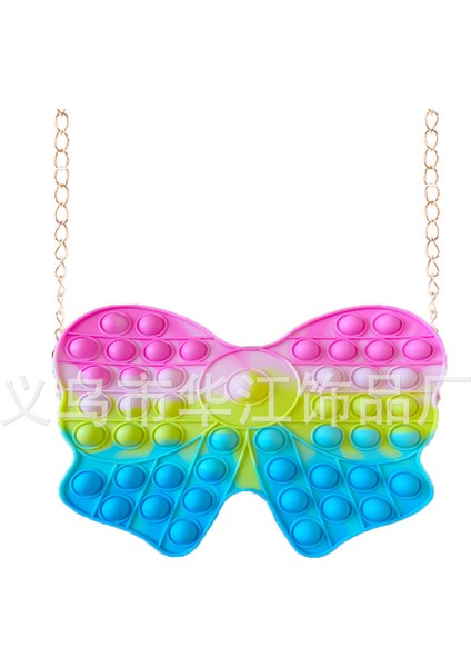 LK-283-62-CV2YE Style Yeni Gelen Silikon Kalem Kutusu Pop It Bozuk Para Cüzdanı Kawaii Basit Cırcır Kırtasiye Çantası Duyusal Bozuk Para Cüzdanı Pop It Dikkat Oyuncağı (Yurt Dışından)