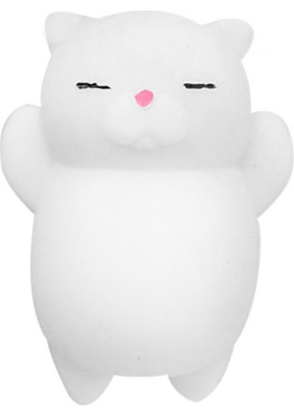 No.2 Tarzı Sevimli Peluş Mini Karikatür Kedi Sıkıştırılabilir Oyuncaklar Basit Dimple Sıkma Oyuncaklar Hediye Için Çocuklar Için Topu Oyuncakları (Yurt Dışından)