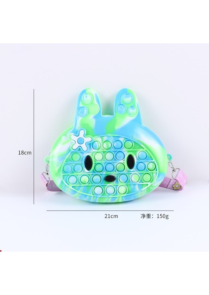 LK-283-64-F1A0 Stili Yeni Gelen Silikon Kalem Kutusu Pop It Bozuk Para Cüzdanı Kawaii Basit Cırcır Kırtasiye Çantası Duyusal Bozuk Para Cüzdanı Pop It Dikkat Oyuncağı (Yurt Dışından)