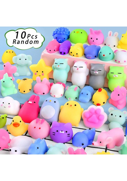 1 Adet Rastgele Stil Sevimli Hayvan Topu Abrek Sticky Şekilli Yavaş Yükselen Çocuk Oyuncak Mochi Squishy Oyuncak (Yurt Dışından)