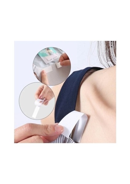 Çift Taraflı Vücut Kıyafet Sabitleme Bantı