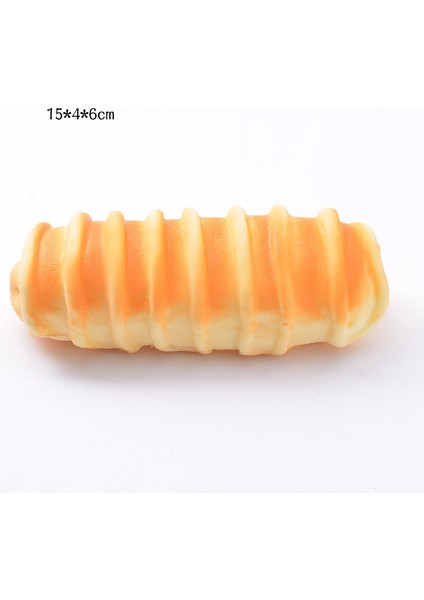 No.4 Tarzı Yumuşak Gıda Yaratıcı Simülasyon Ekmek Tost Donut Yavaş Yükselen Sıkma Oyuncaklar Şaka Insanlar Masaüstü Süsleme (Yurt Dışından)