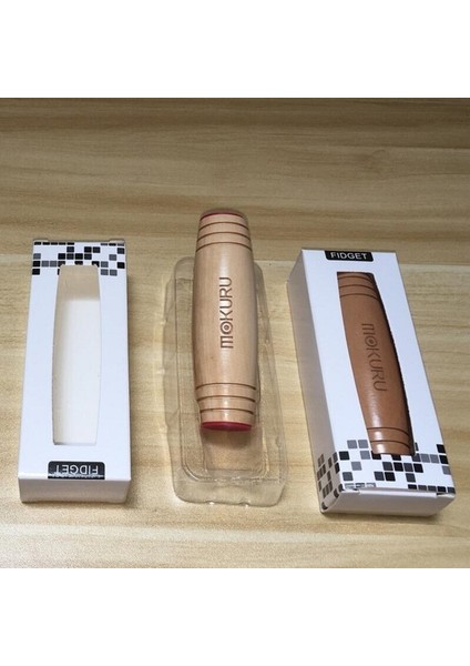 Orijinal Stil Fidget Stick Oyuncak Ahşap Mokuru Yetişkin Oyuncak (Yurt Dışından)