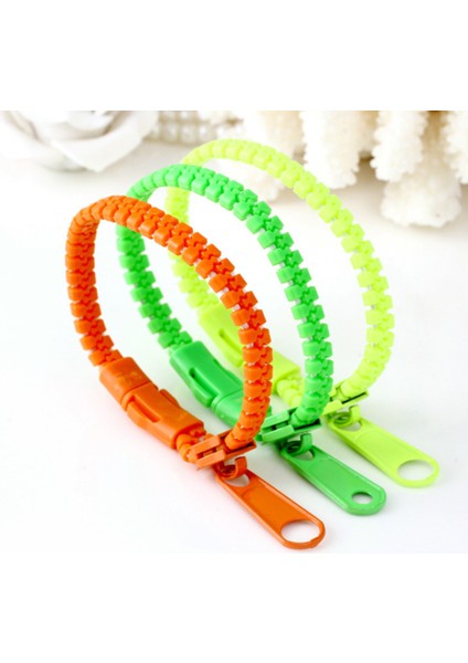 Zipper Bileklik Fidget Oyuncak Seti El Oyunları Çocuklar Için Renkli Adhd Duyusal Oyuncaklar Parti Malzemeleri (Yurt Dışından)