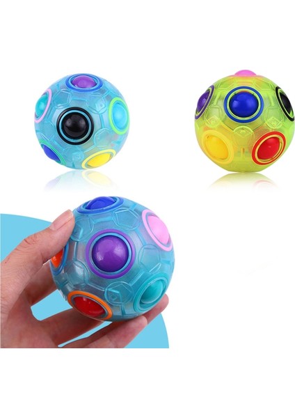 Yeşil Stil Mini Jiroskop Futbol Oyuncaklı D5QA (Yurt Dışından)