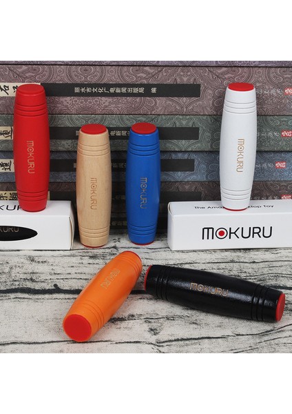 No.5 Tarzı Ahşap Anti Mokuru Rulover Masaüstü Çevirme Oyuncakları Fidget Stick i Azaltma, Dikkat Odağını Artırma Çocuklar Için Harika (Yurt Dışından)