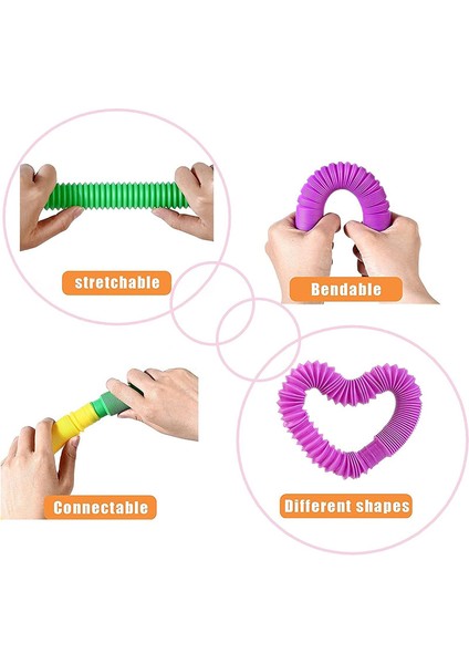 Büyük Patlatıcı Tüpler Duyusal Oyuncak Anksiyete Rahatlatma Çocuklar Yetişkinler Öğrenme Oyuncaklar Sıkışmış Esnek Plastik Sallantı Oyuncak (Yurt Dışından) fırsatları