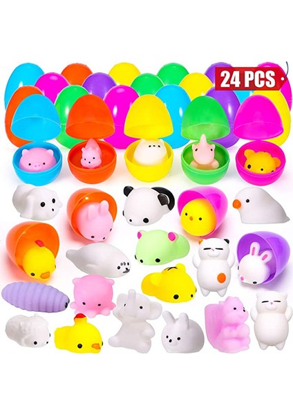 FHJRL-004 Stili Fidget Oyuncaklar Paketi Güzellik Paskalya Advent Takvimi Makyaj Oyuncak Set Kutu Oyuncak Çocuk Hediyesi (Yurt Dışından)