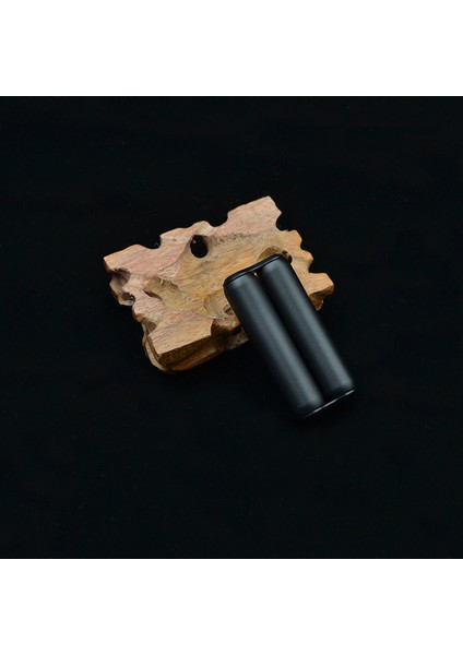 Siyah Stil Metal Alüminyum Fidget Rulo ve Anksiyete Giderici Oyuncak - Ofis Oyuncakları (Yurt Dışından)
